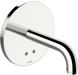 Hansa Waschtischarmatur Unterputz HANSAELECTRA 8180 Ros. rund 3V, BT Ausl. 170 mm chr 81802109