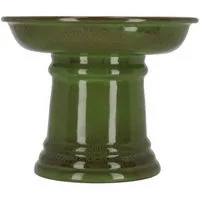 Seyila Home Vogeltränke Dekorative Vogeltränke / Vogelbad aus Keramik, Gartenbedarf, für Wildvögel, Insekten, Bienen