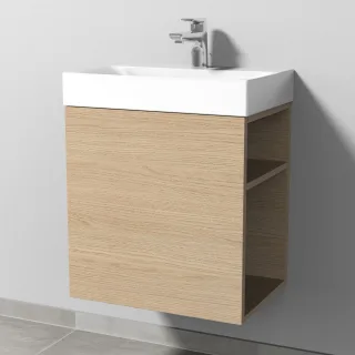 Sanipa Waschtischunterschrank mit Tür A: links 2morrow G1380L, G138048L G138048L