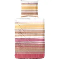 Primera Bettwäsche Perkal-Bettwäsche Summer Stripe, Perkal, 2 teilig, mit modernen Streifen