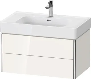 Duravit XSquare Waschtischunterbau wandhängend Weiß Hochglanz 784x470x397 mm - XS4399022220000 XS4399022220000