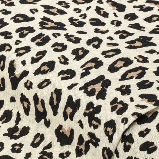 Viskose-Leinen "Leopard", natur-color