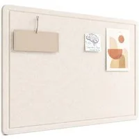 Agger Pinnwand 60 × 40 cm Filz-Pinnwand, Wanddekor-Korktafel, Anschlagtafel, Fotodisplay-Tafel
