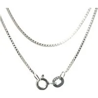 Bella Carina Silberkette Silberkette Venezianer 0,9 mm Stärke 925 Silber, 925 Silber