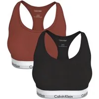 Calvin Klein Underwear Bralette BRALETTE 2PK (Packung, 2er-Pack) Körpernahe Passform mit elastischem Bund