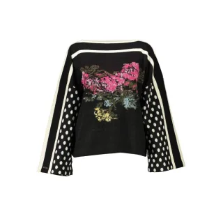 Blugirl Nero Acryl Damenpullover