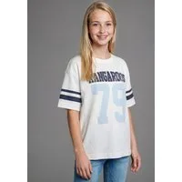 KangaROOS T-Shirt Kangaroos Shirt im sportivem Look lässige Passform, Kurzarm, mit modischem Print, aus Baumwolle