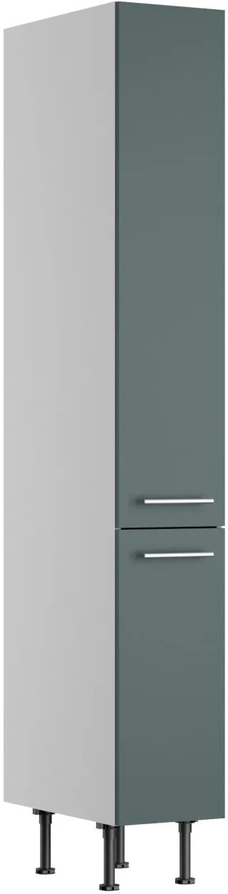 KOCHSTATION Apothekerschrank "KS-Bern2" Breite 30 cm, Höhe 211,8 cm, 2 Auszüge (Höhe 124,4 /70 cm)