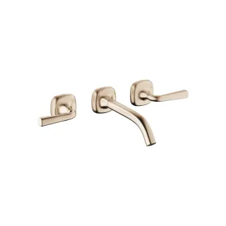 Dornbracht Waschtisch-Wandbatterie ohne Ablaufgarnitur COYA 36712414 Champagne gebürstet (22kt,36712 36712414-46