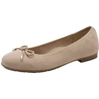 Tamaris WIDE FIT Removable Sock, comfortFit aus Leder Ballerina Removable Sock