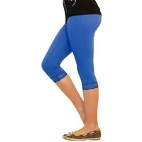 SYS Caprileggings Mädchen Kinder Leggings Leggins Capri 3/4 Spitze Hose kurz Baumwolle