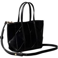 Calvin Klein Tragetasche WOVEN MINI TOTE CROSSBODY (2-tlg), Mini Bag, Umhängetasche, Schultertasche mit modischer Struktur