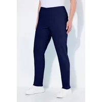 Ulla Popken Funktionshose Bengalinhose Sienna schmales Bein Gummibund