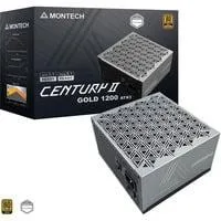 CENTURY II 1200, PC-Netzteil silber, 1x 12-Pin High Power GPU, 6x PCIe, Kabelmanagement, 1200 Watt