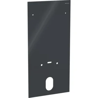 Geberit Frontverkleidung zu Monolith Sanitär- modul für Wandbidet 101cm Glas schwarz, 242668SJ1 242668SJ1