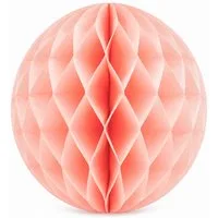 Creativery Wabenball, Wabenball 20cm Papier 1 Stück Apricot