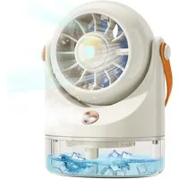 nsihing Handventilator Tischventilator Sehr Leise, Mini Ventilator Usb, Mini Klimaanlage