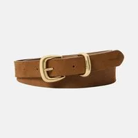 Calvin Klein Ledergürtel mit Logoprägung