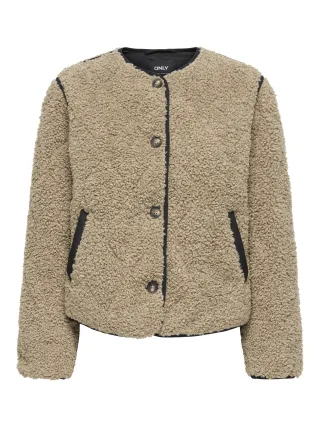 ONLY - ONLINES TEDDY JACKET CC OTW Tigers Eye - Gr. - L