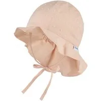 Sterntaler® Sonnenhut Sonnenhut 3D Punkte (1-St) Baumwoll-Sonnenhut, 3D-Punkte, Gummi, Band, Nackenschutz, Bio