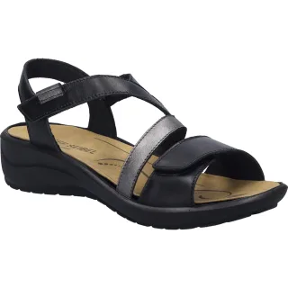 JOSEF SEIBEL Damen Sandale Annecy 12 in schwarz-kombi