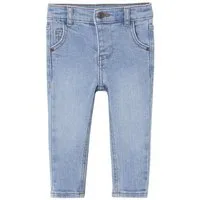 vertbaudet Regular-fit-Jeans Gerade Baby Jeans BASIC Bundweite verstellbar