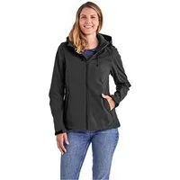 Killtec Softshelljacke Damen Softshelljacke Wasserabweisende, winddichte Softshelljacke mit abnehmbarer Kapuze