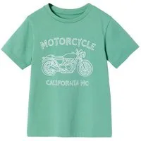 vertbaudet Kurzarmshirt T-Shirt mit Print für Jungen BASIC