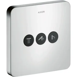 hansgrohe Axor ShowerSelect Soft Cube Thermostat 36773000, chrom, Unterputz, 3 Verbraucher