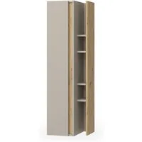 Vicco Hängeschrank Edelin, Cashmere/Artisan, 35 x 120 cm mit 4 offenen Ablagefächern (1-St)