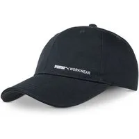 PUMA Workwear Baseball Cap Unisex Mütze mit Logo - Größenverstellbar - 100% Baumwolle Zeitloses Design - Fester Schirm - für Arbeit und Freizeit
