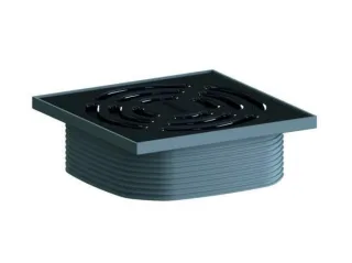 Dallmer Aufsatz DallDrain Pure, schwarz matt, 120 x 120 mm, 518293 518293