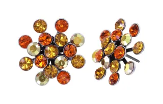 konplott - Ohrstecker - Magic Fireball orange
