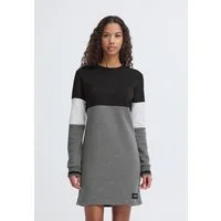 OXMO Sweatkleid OXSweat Sweatkleid in Colourblock-Optik