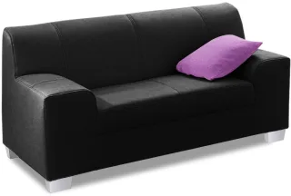 DOMO collection 2-Sitzer "Amando zeitlos und modern, komfortabel," in vielen Bezugsvarianten, auch in Leder