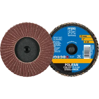 PFERD TOOLS COMBIDISC Korund Mini-POLIFAN CDR für universelle Anwendungen - 47202531