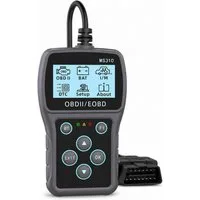 Tekoo OBD2-Diagnosegerät OBD2 Diagnosegerät mit Bluetooth & App - KFZ Fehlercodes auslesen, Einzelartikel, Einzelgerät inkl. Zubehör, Echtzeit-Datenfluss, OTA-Updates, Batterietestfunktion, 10 OBD-II Modi
