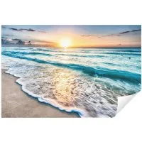 Wallarena Fototapete Natur - Mehrfarbig - Modern - Vlies - Wohnzimmer, glatt, 152x104cm