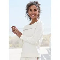 H.I.S Sweatshirt Basic mit Logodruck, Loungewear