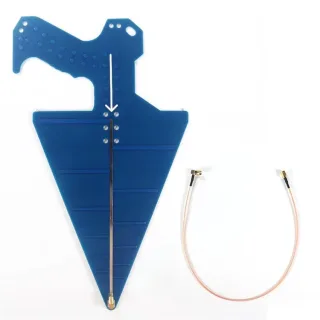 Directional Antenna 0.6-10GHz Logarithmic Periodic Antenna Analysis and Positioning EMC Antenna for Spectrum Analyzer Si