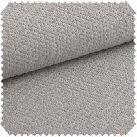 novely® Stoff MAKAO Abverkauf, Leichter Velours-Möbelstoff Feine Wabenprägung 1lfm, Strapazierfähig, Kuschelweich, Meterware, 1lfm