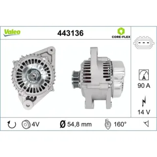 Valeo Lichtmaschine Toyota Yaris P1