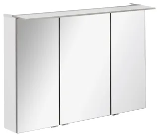 Fackelmann Spiegelschrank B.perfekt 100x69,5x23,5,Weiß,3T,Box, 84123 84123