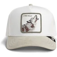 GOORIN Bros. Trucker Cap Goorin Bros. OG Trucker Cap Suede Wolf Dust / Scout (Basecap, Basecap, Meshcap, Trucker Kappe) Wildlederschirm