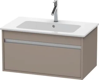 Duravit Ketho Waschtischunterbau wandhängend Basalt Matt 800x475x410 mm - KT641904343 KT641904343
