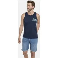 Jan Vanderstorm Muskelshirt FELTON mit Aufdruck