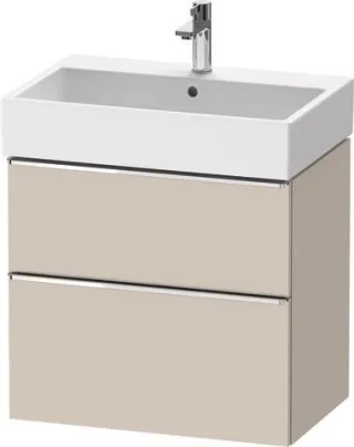 Duravit D-Neo Waschtischunterbau wandhängend Taupe Matt 684x442x625 mm - DE4372010910000 DE4372010910000