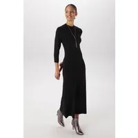 Aniston SELECTED Strickkleid mit kleinem Stehkragen - NEUE KOLLEKTION