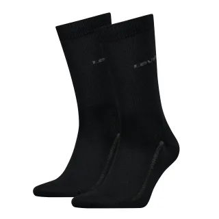 Levis Socken "LEVIS REGULAR CUT TENCEL ORG CO" 2 Paar, Feinstrick, schmales Rippenbündchen, elastisch