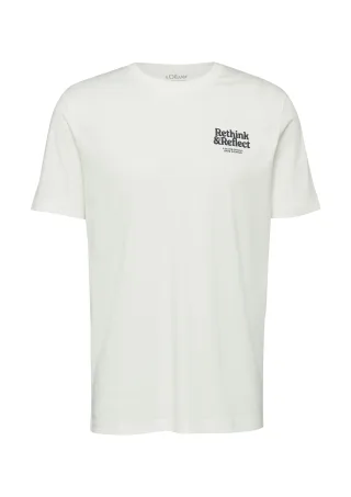 s.Oliver - T-Shirt creme - Gr. - S